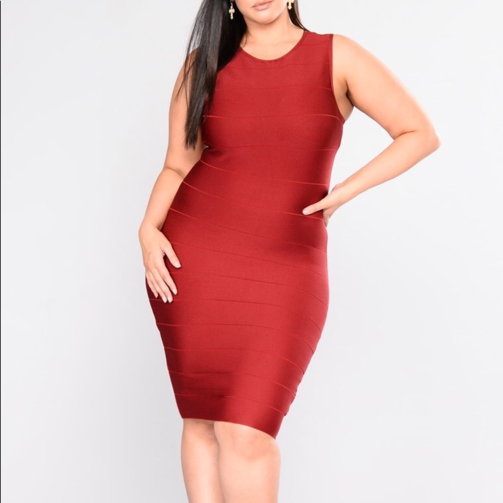 Red Bandage Dress